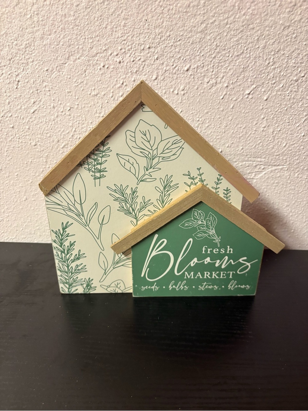 Farmhouse Botanical Welcome Wall Sign & Fresh Blooms Decor Bundle - Picture 6 of 9